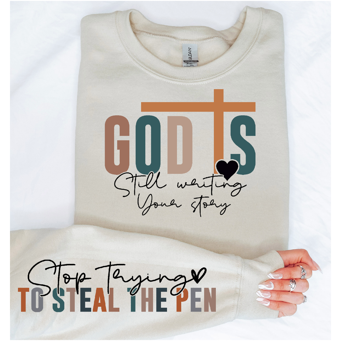 God is still writing your Story Christian Sweatshirt