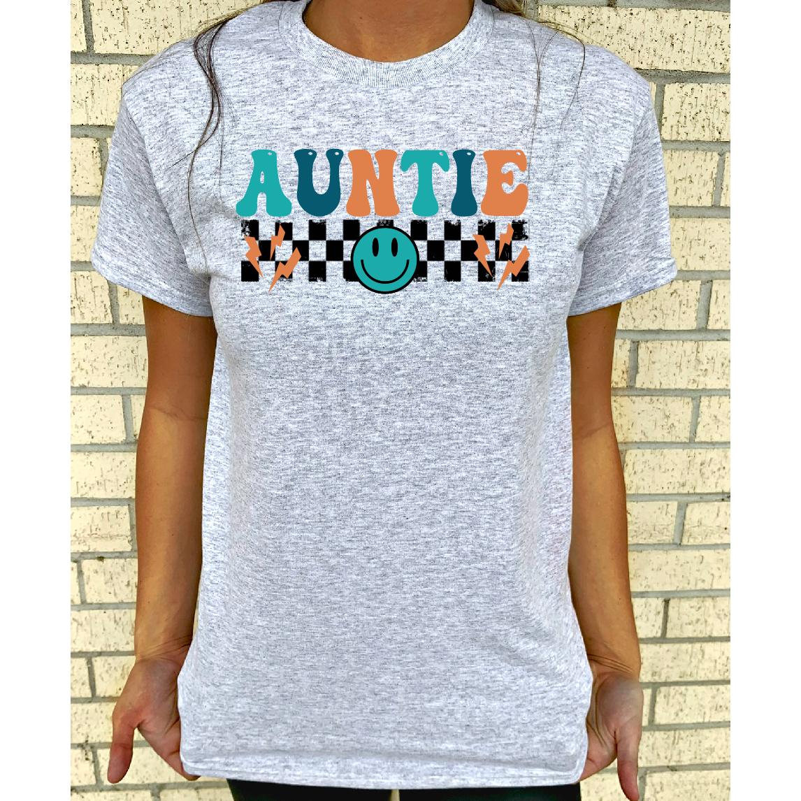 Auntie or custom Name  (matching bestie boy or girl) Tee or Sweatshirt
