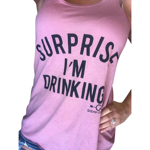 Surprise I'm Drinking TANK ( more colors) - couponlookups