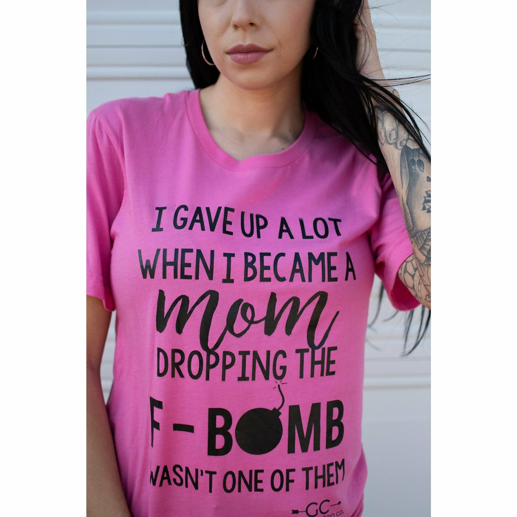 F Bomb Mom tee - eastcooperfamilymed
