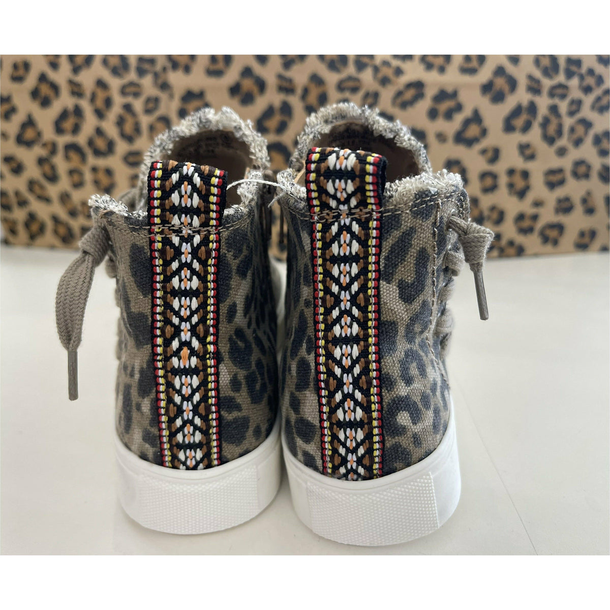 Trinity Leopard Aztec Sneaker