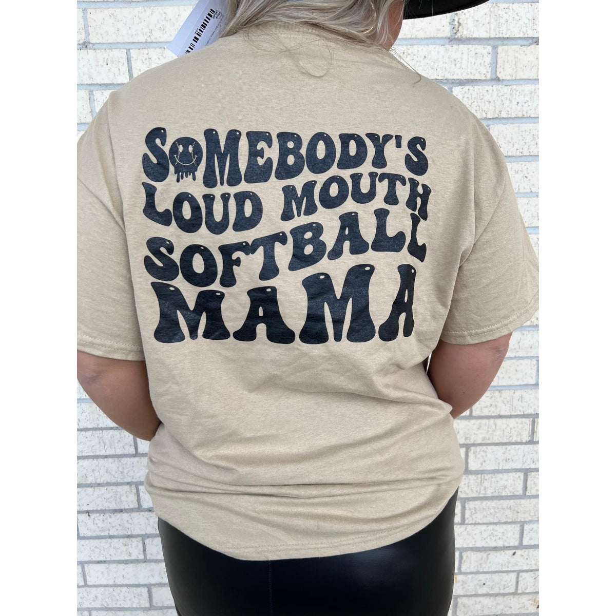 Somebody&#39;s Loud Mouth Softball Mama Tee or Sweatshirt