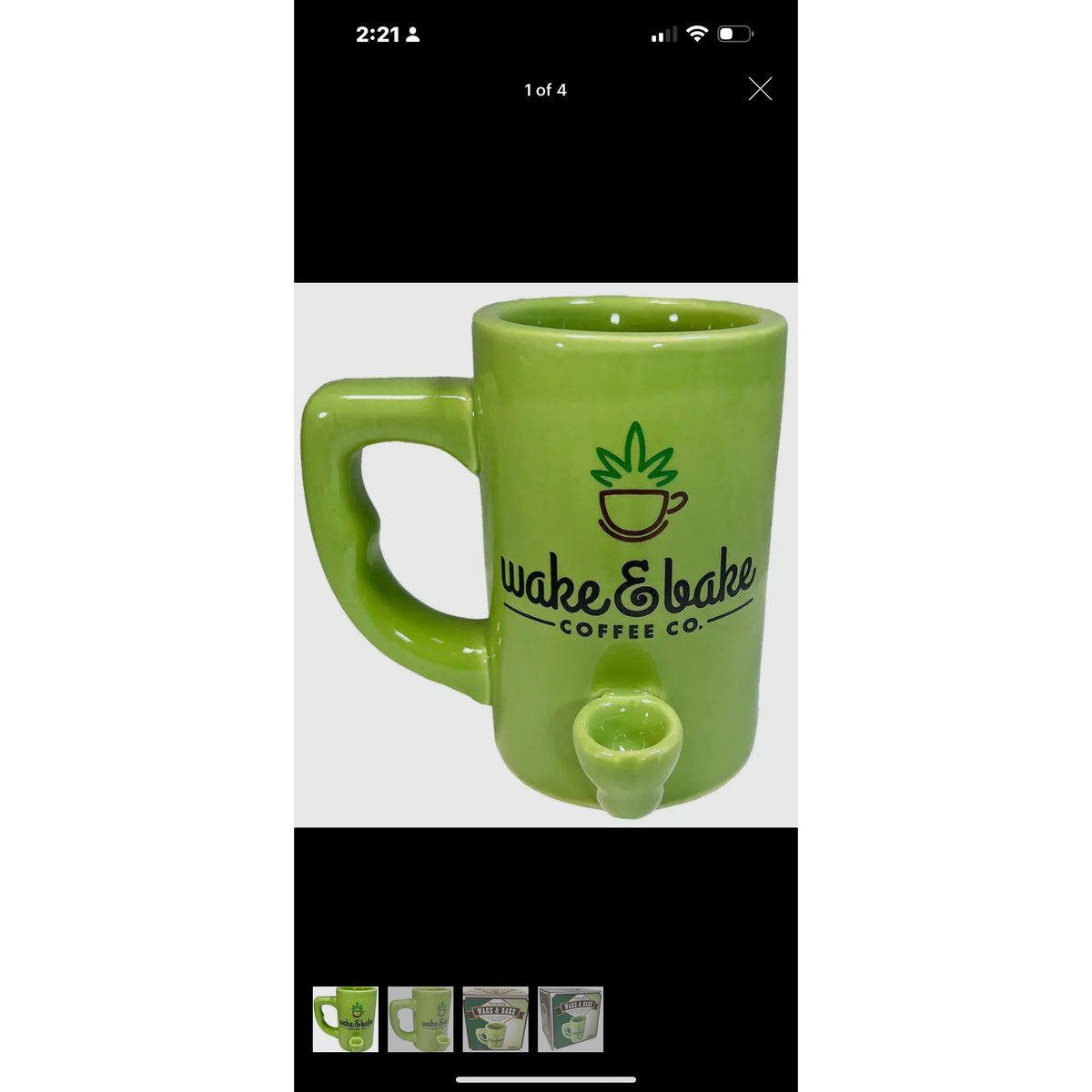 Wake and Bake Coffee Mug ( 3 colors)