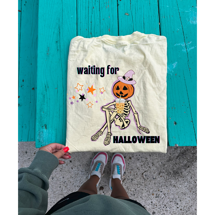 Waiting for halloween  Tee or Sweatshirt