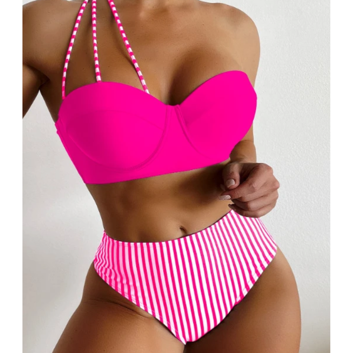 Gracie Stripe Swim 2 piece bikini (more colors)