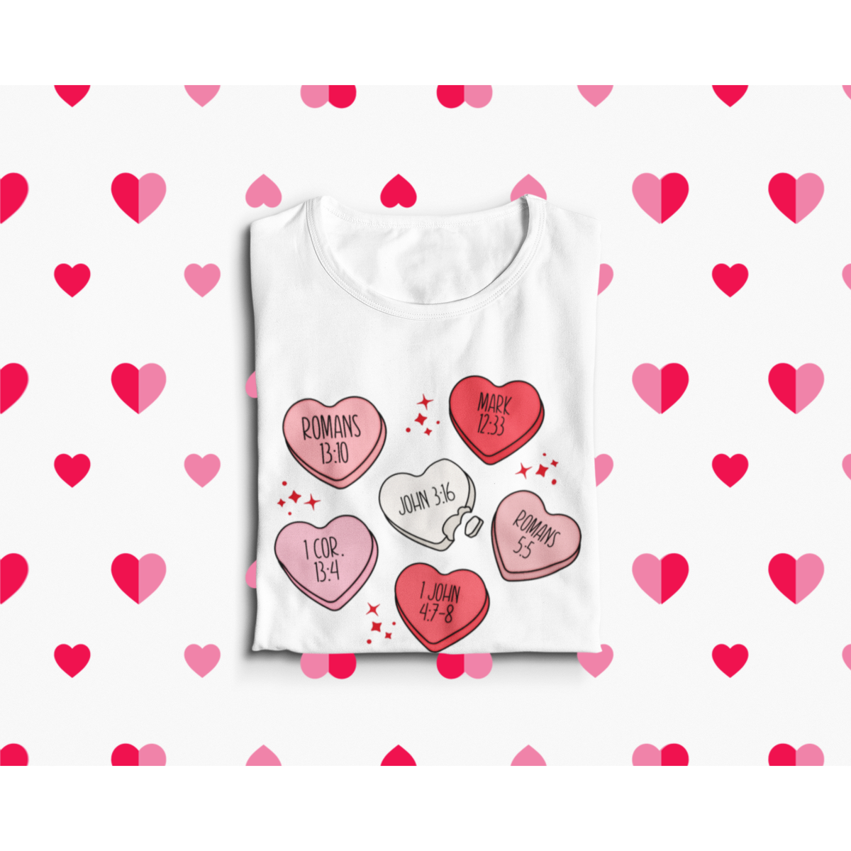 Christian Valentine&#39;s Tee or Sweatshirt