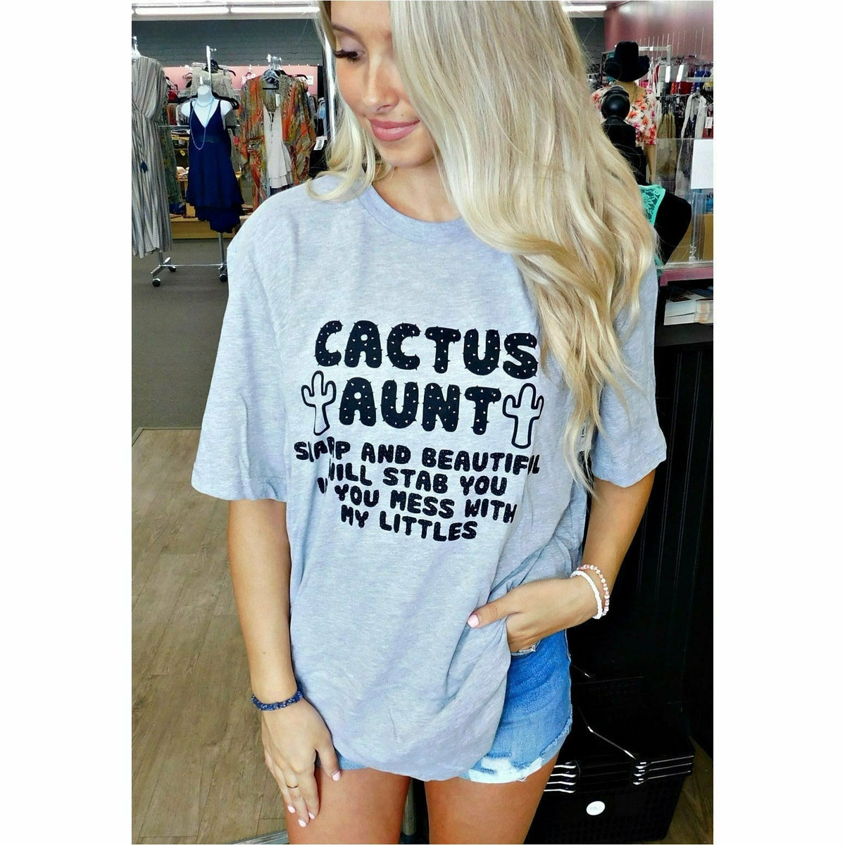 Cactus Aunt Tee or sweatshirt