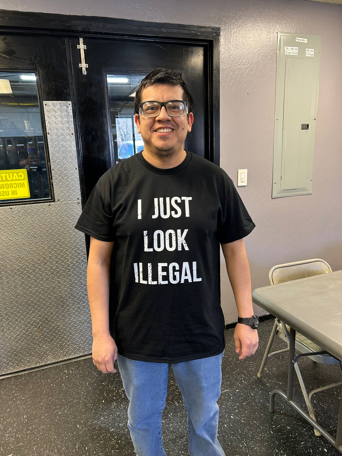 I just look illegal tee or sweatshirt