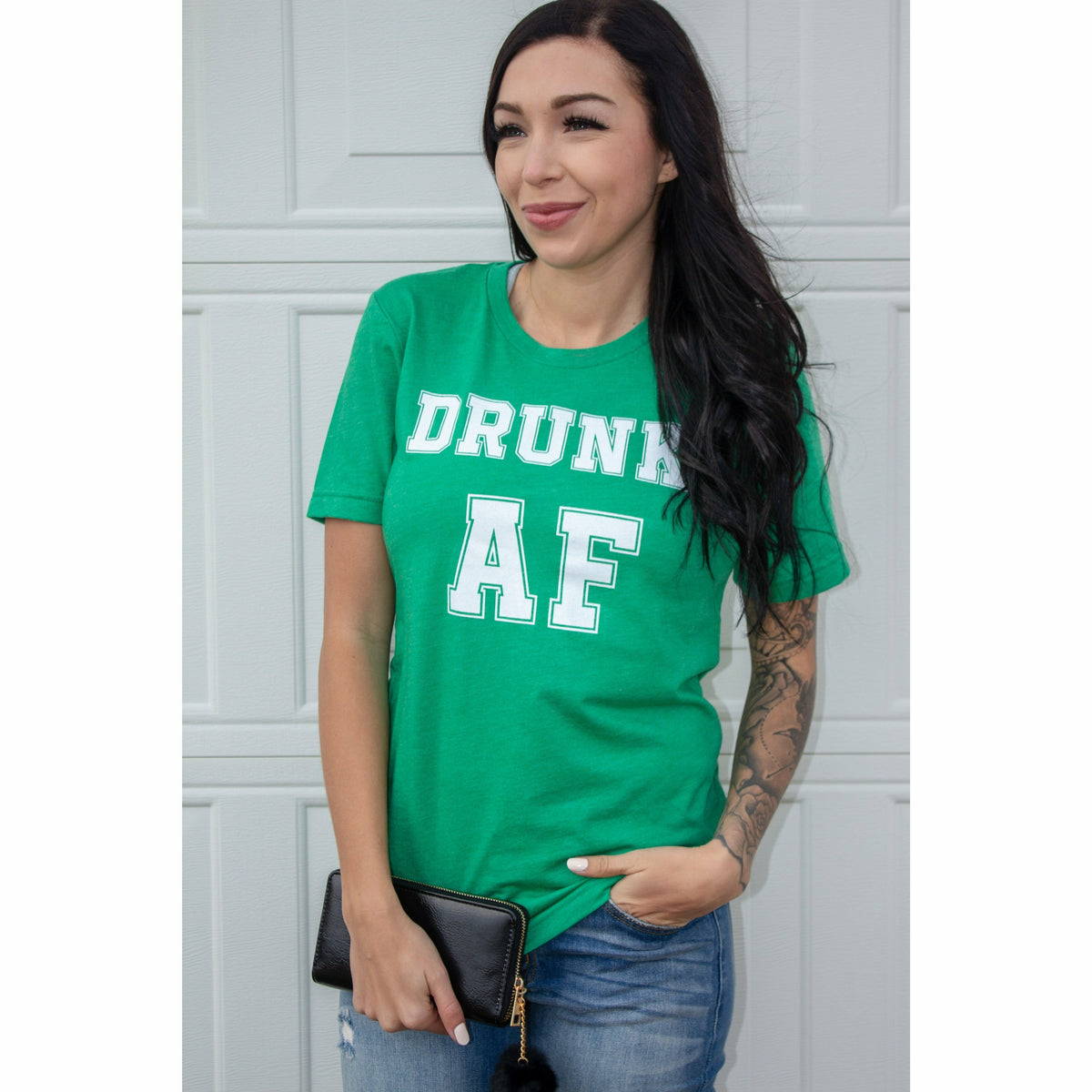 st pattys Drunk AF tee or sweatshirt