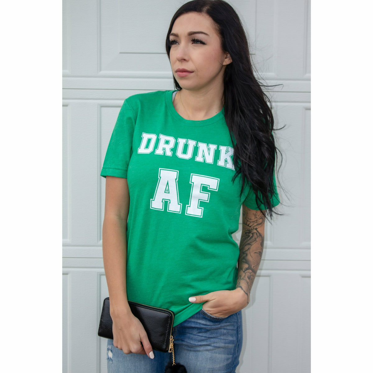 st pattys Drunk AF tee or sweatshirt