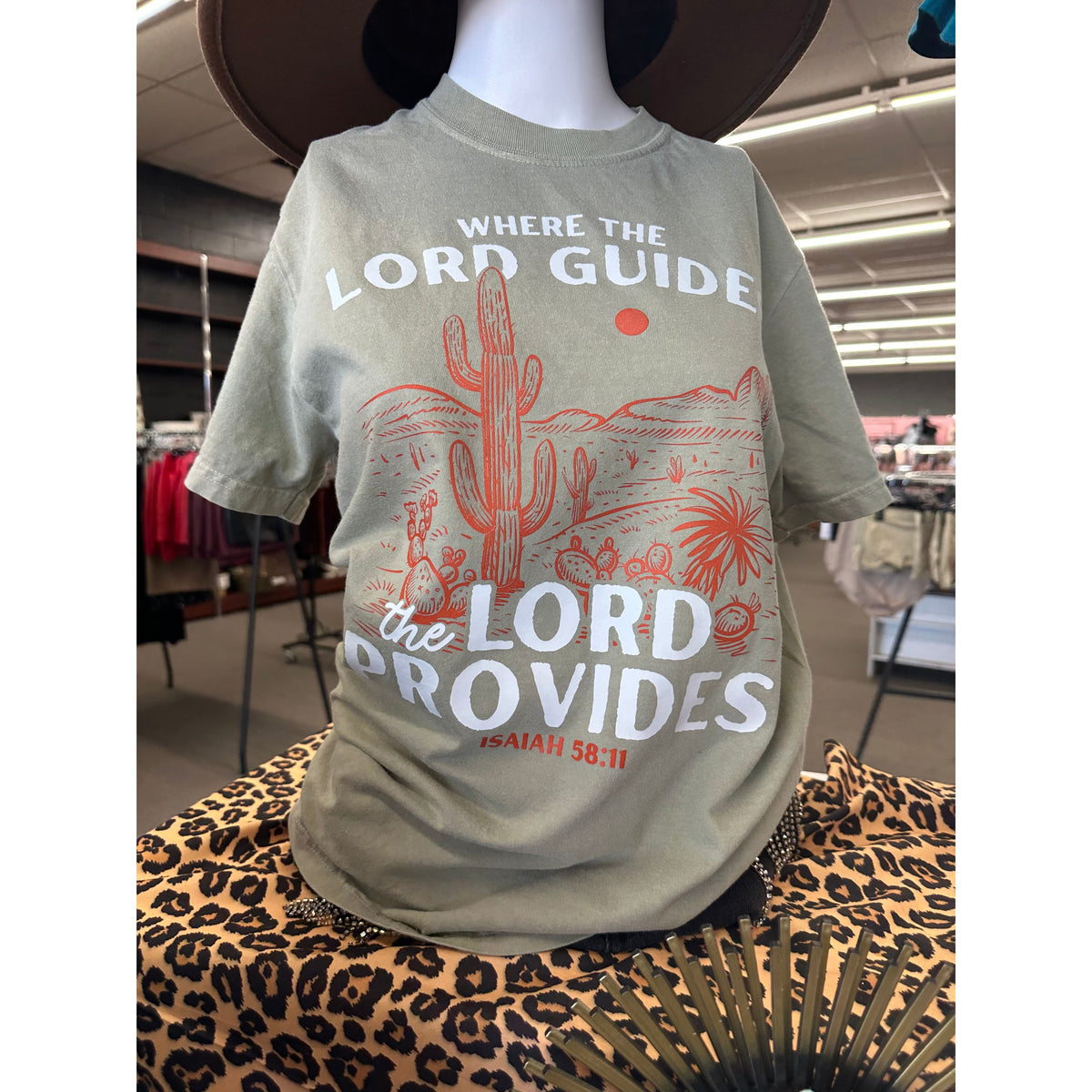 Where the Lord Guides tee