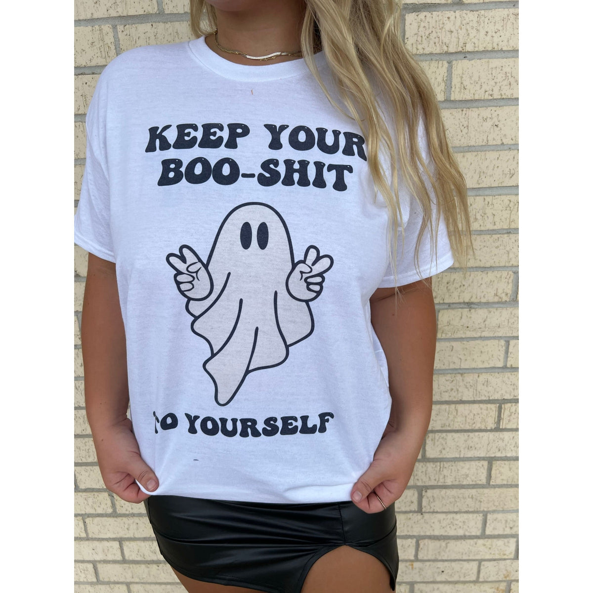 Keep the Boo-Shit to yourself Halloween Sweatshirt or Tee