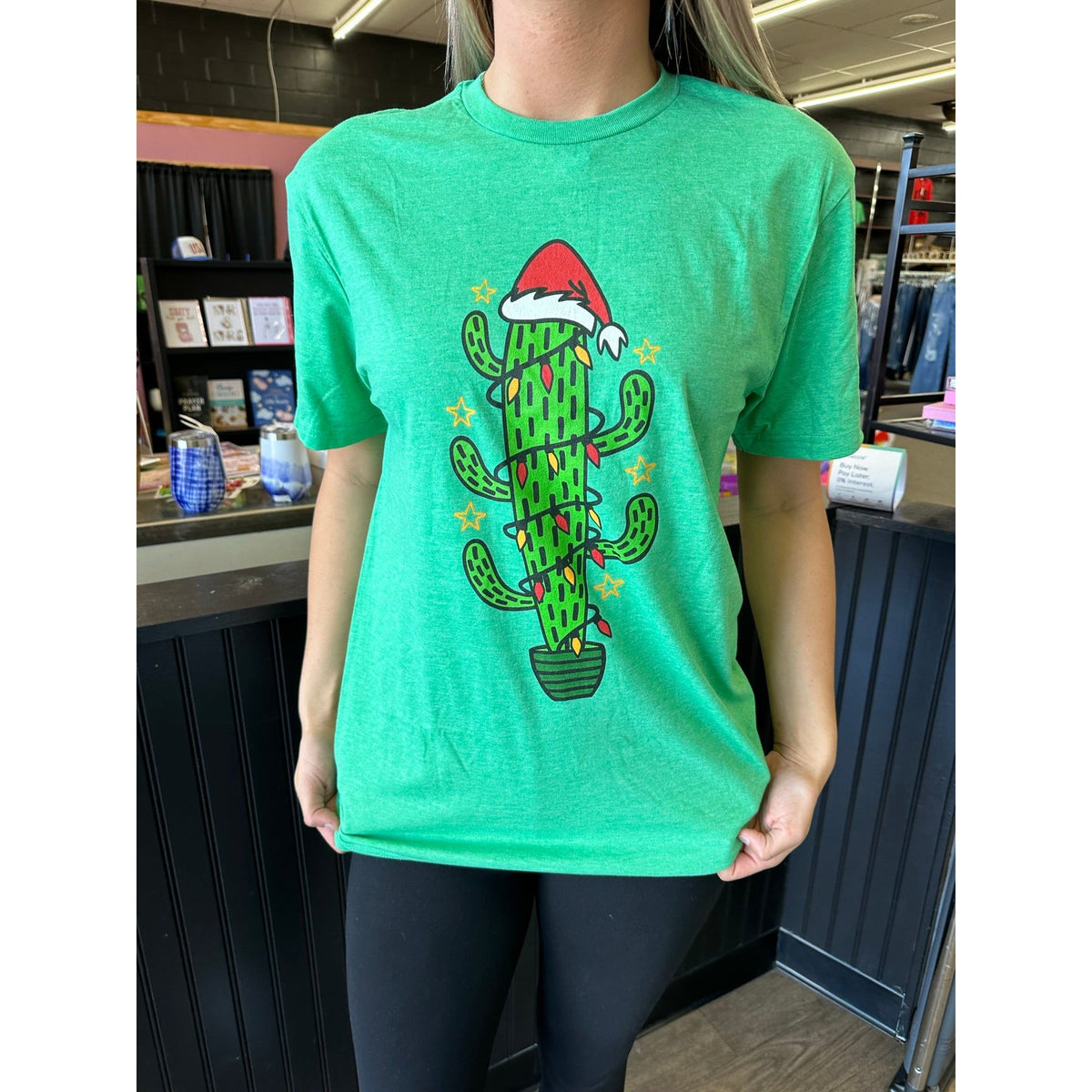 Christmas Cactus Tee or Sweatshirt