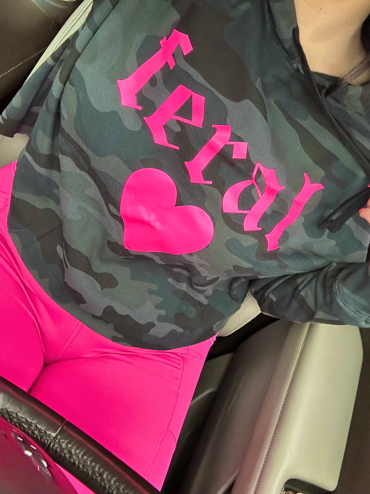 Feral Camo Cropped or Not Hoodie