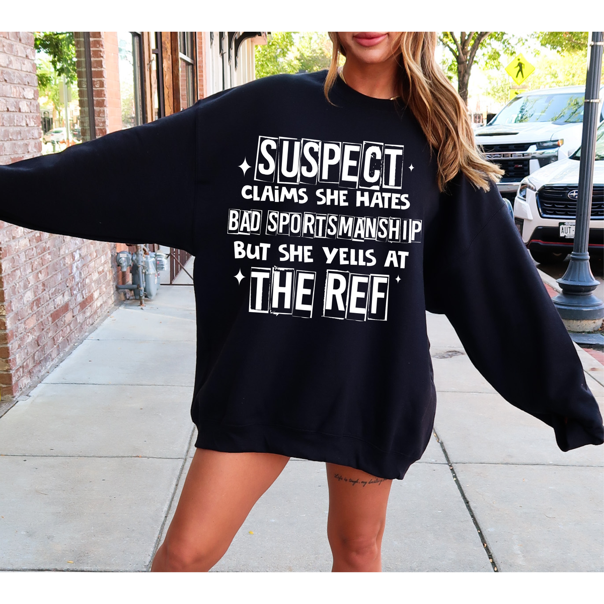 suspect bad sportsman ship tee or Sweatshirt