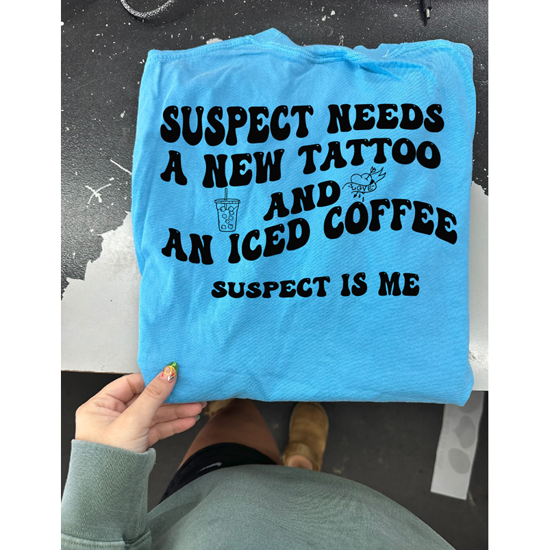 suspect tattoo Tee or sweatshirt