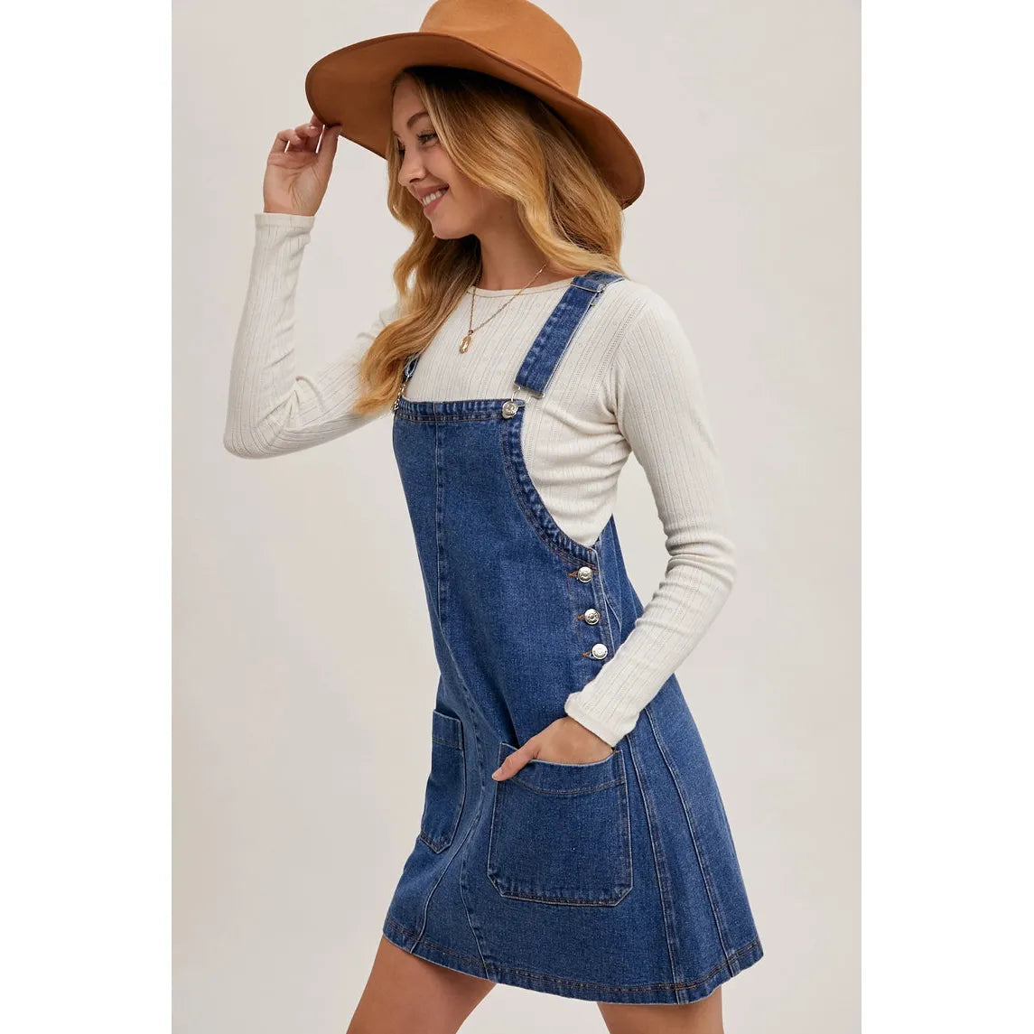 Dali Denim Overall dress