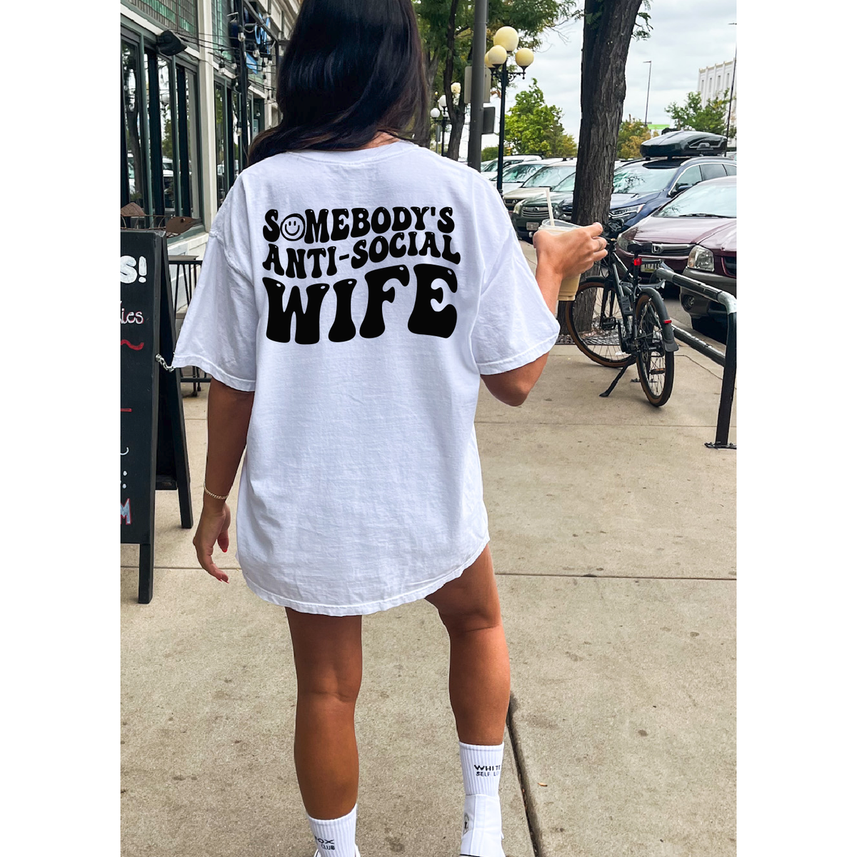 somebody&#39;s Anti-Social Wife Tee or Sweatshirt