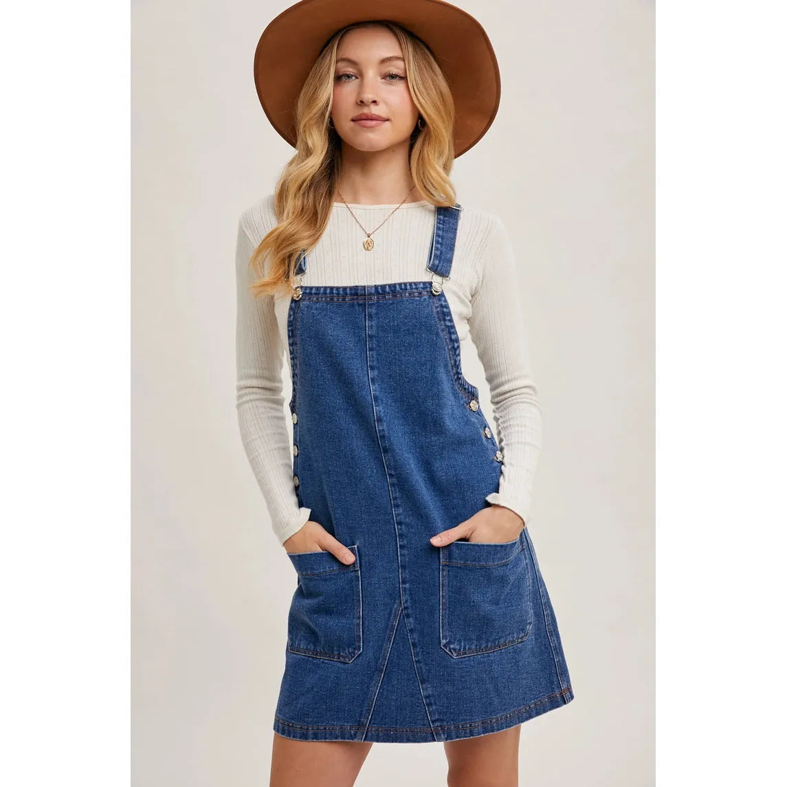 Dali Denim Overall dress