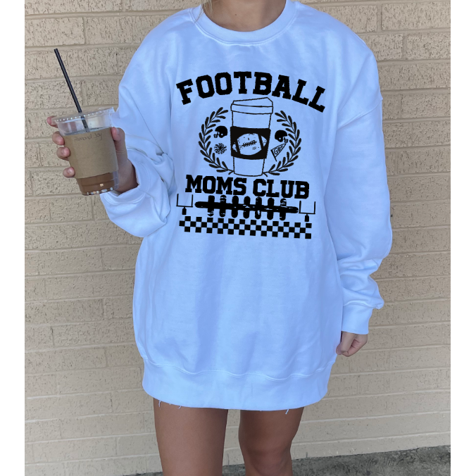 Football Moms Club Tee or Sweatshirt