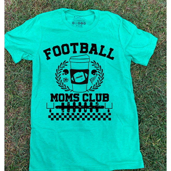 Football Moms Club Tee or Sweatshirt