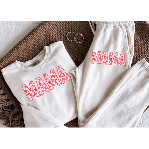 PINK BOWS Customize it Jogger Set ( with hoodie or sweatshirt)