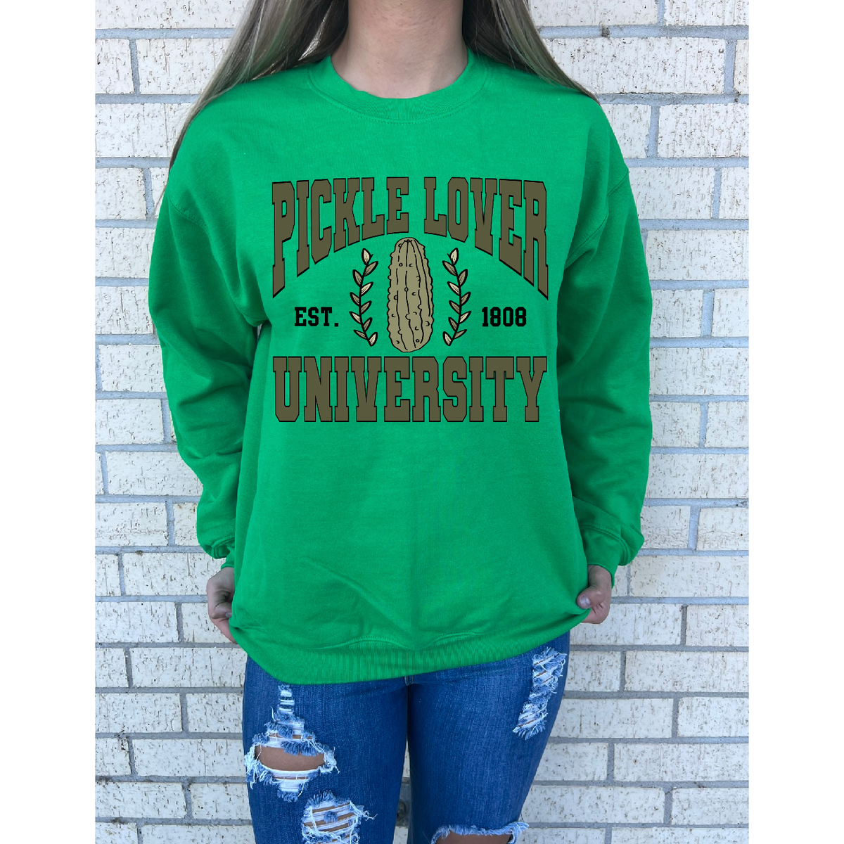 Pickle Lover University Tee or Sweatshirt