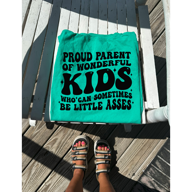 proud parent tee or sweatshirt