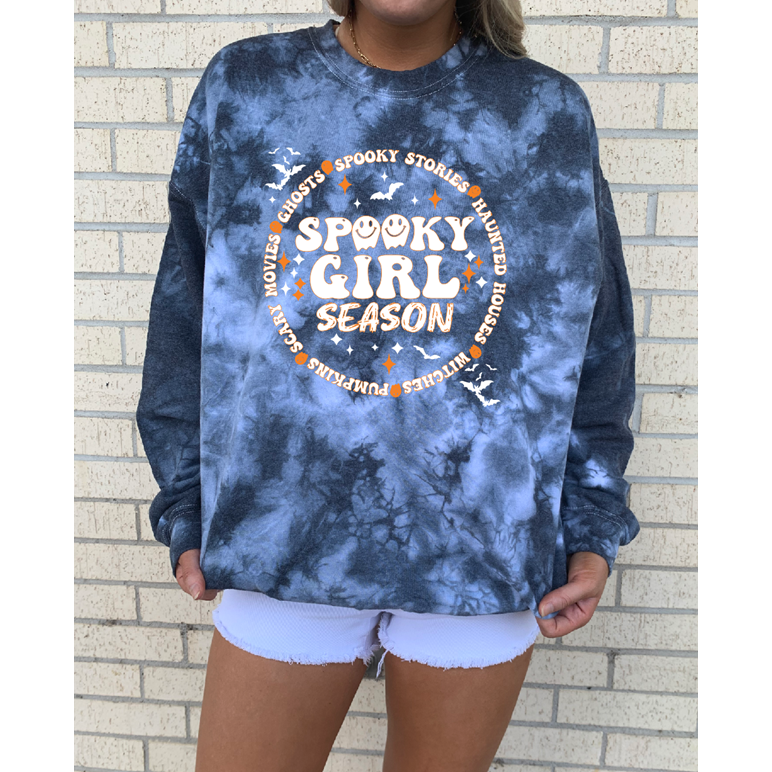 Spooky girl Season Halloween Tee or sweatshirt