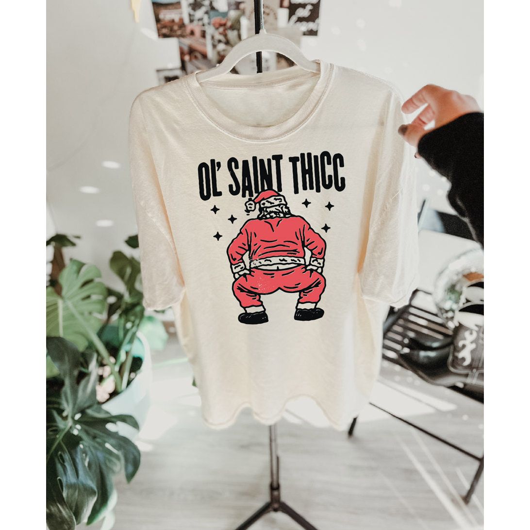 ol Saint THICK Tee or Sweatshirt