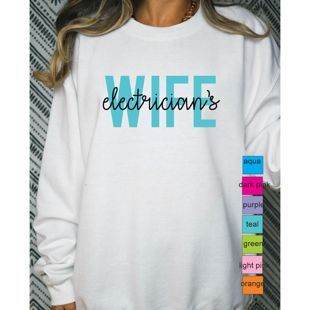 Wife Custom Husbands Job tee or sweatshirt
