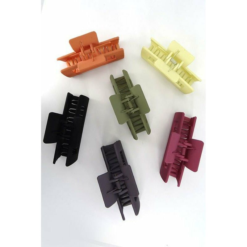Matte Hair Claw ( 7 colors)