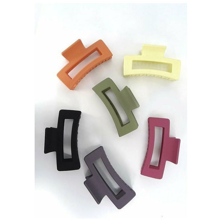Matte Hair Claw ( 7 colors)