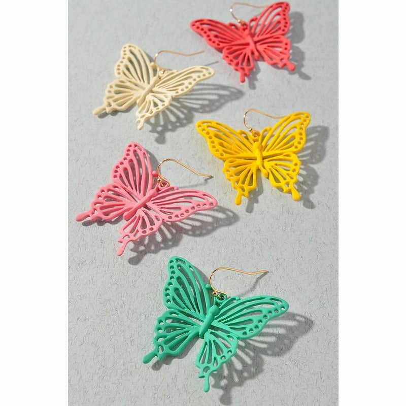 Butterfly Earrings ( 4 colors)