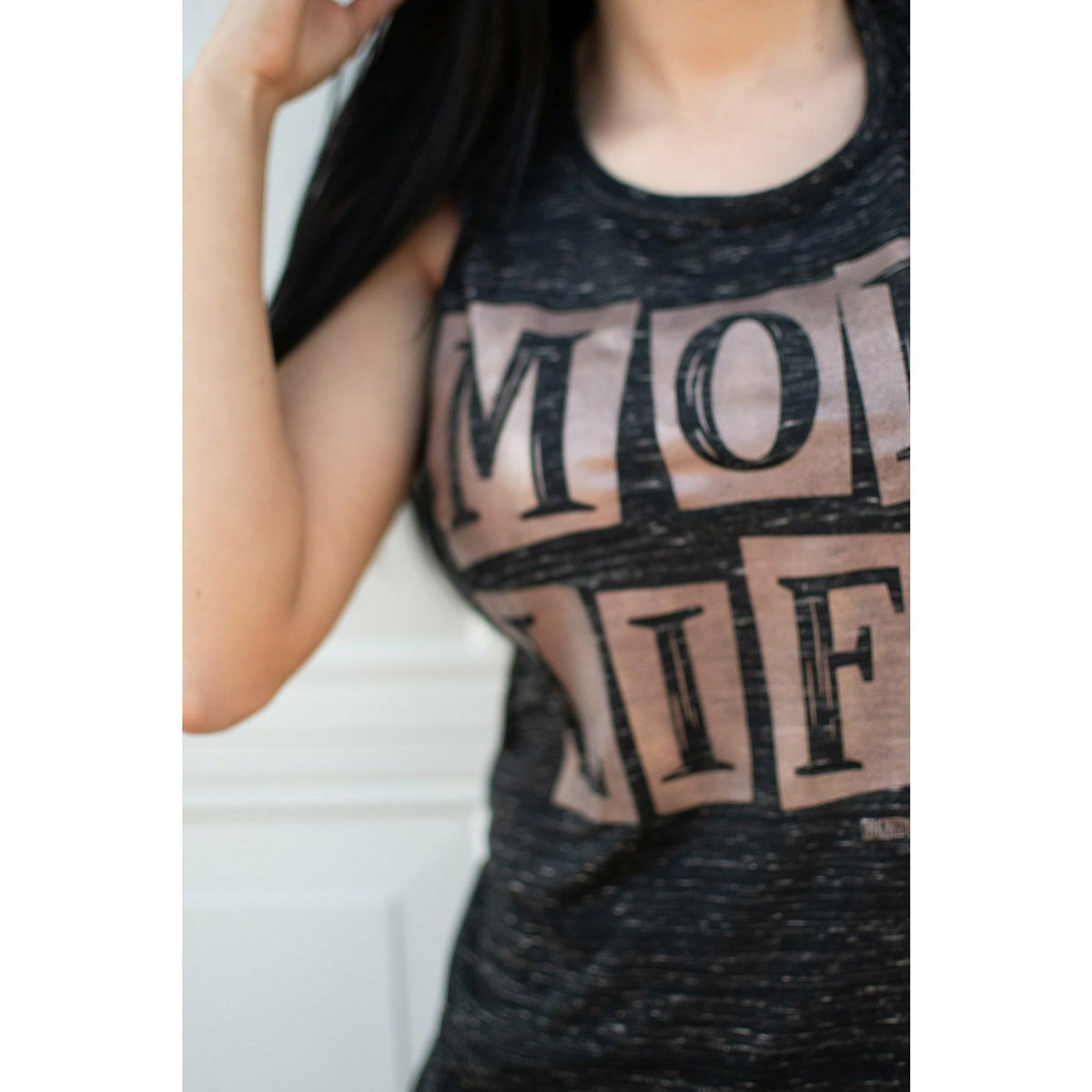 Rose gold Mom life Muscle tank (more colors)