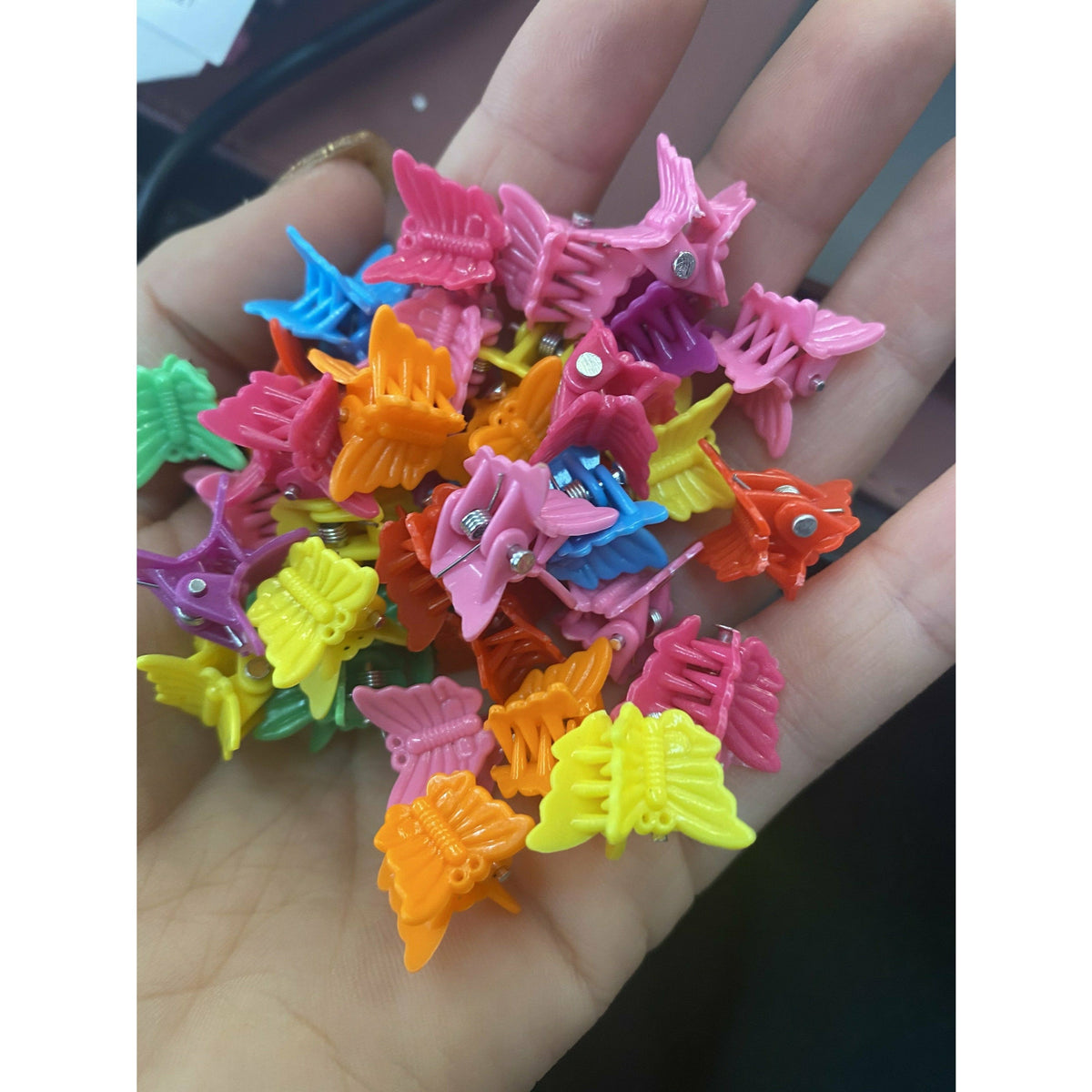 Mini 40 piece Butterfly Clips