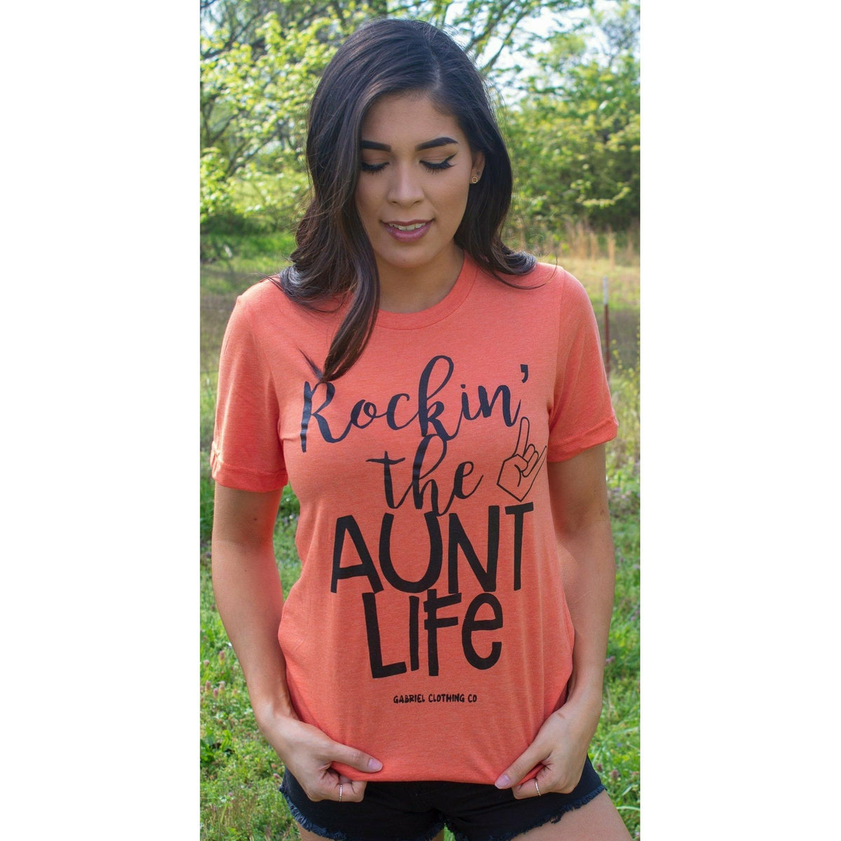 Rockin&#39; the aunt life tee