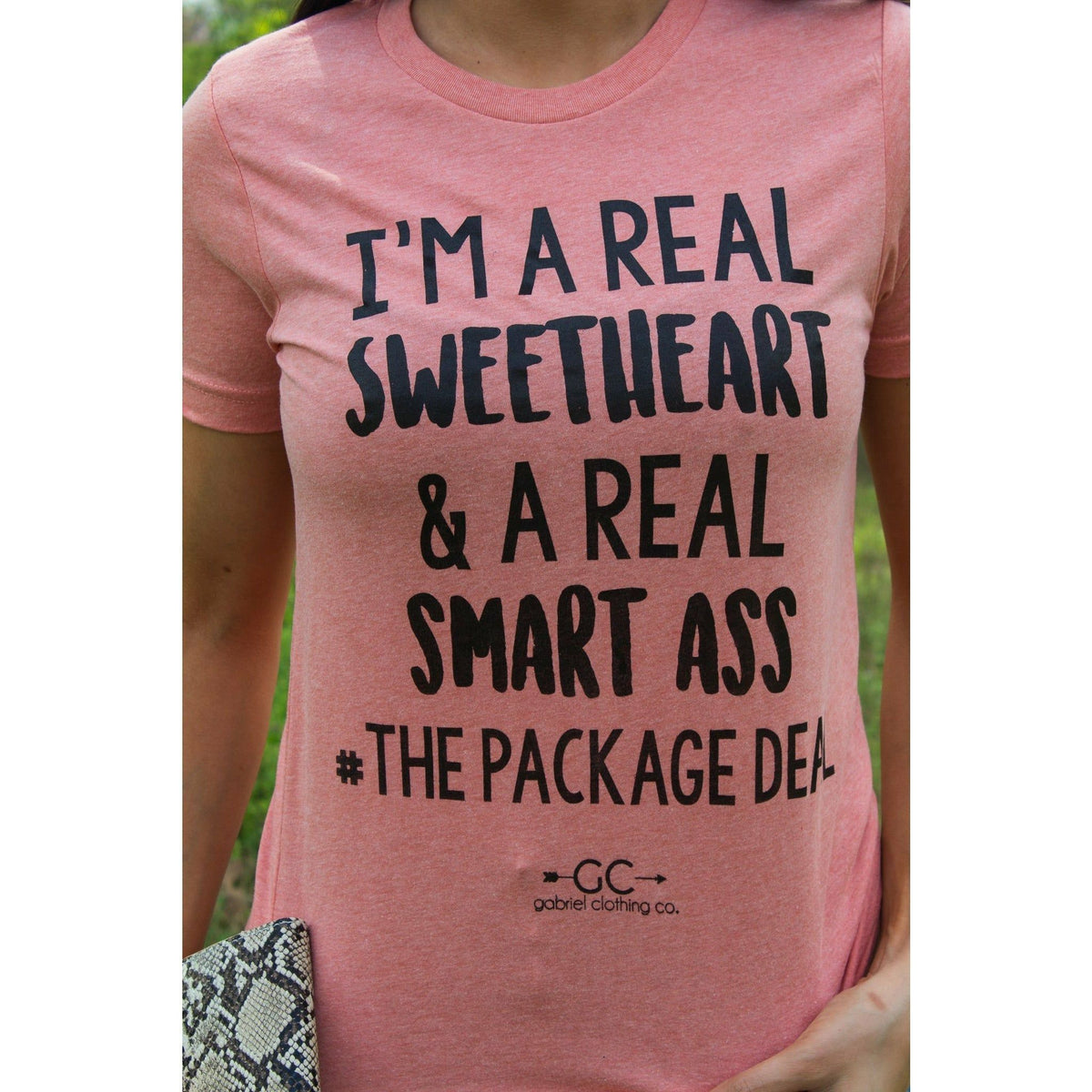 Sweetheart The Package Deal tee or sweatshirt