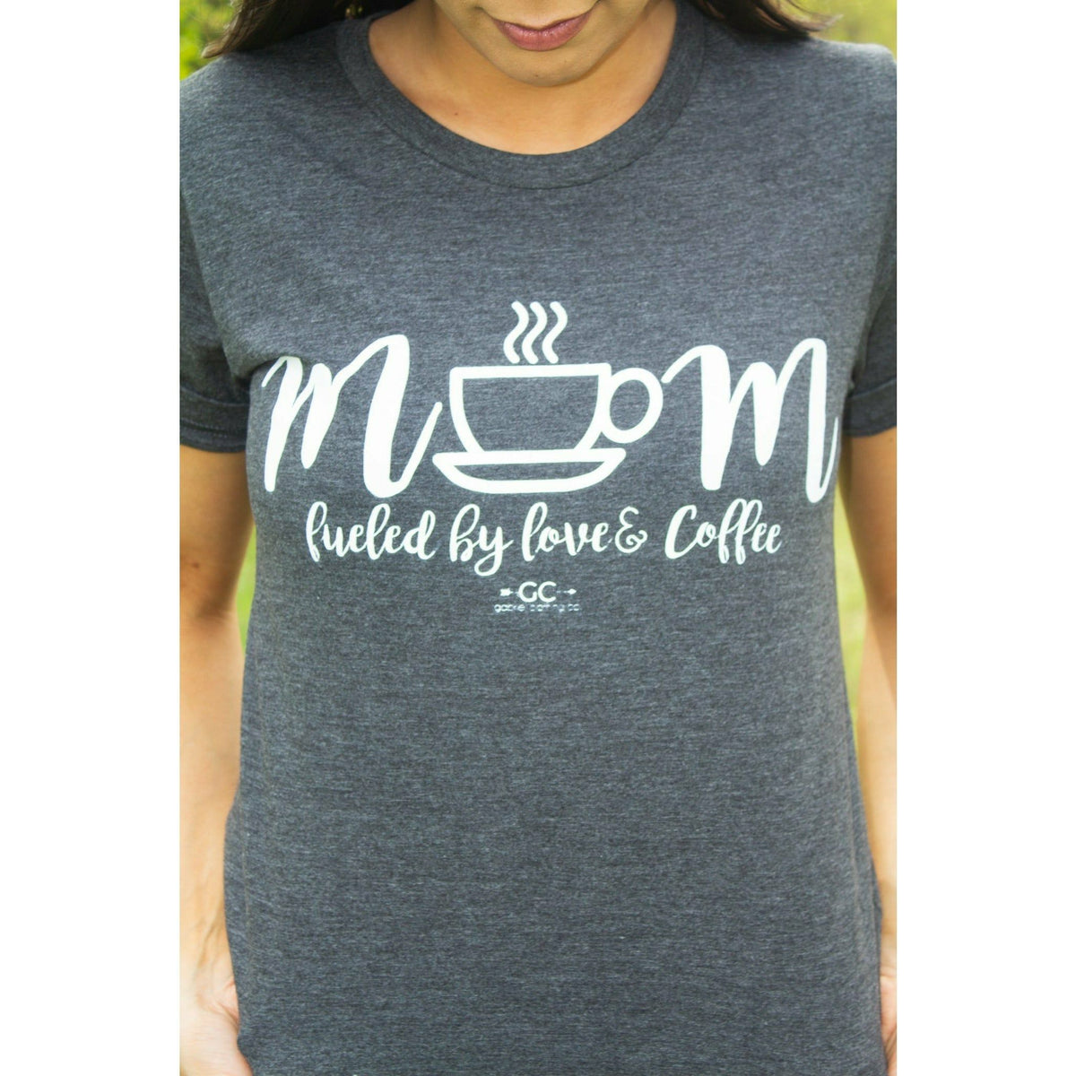 Mom Fueled by Coffee Tee or sweatshirt