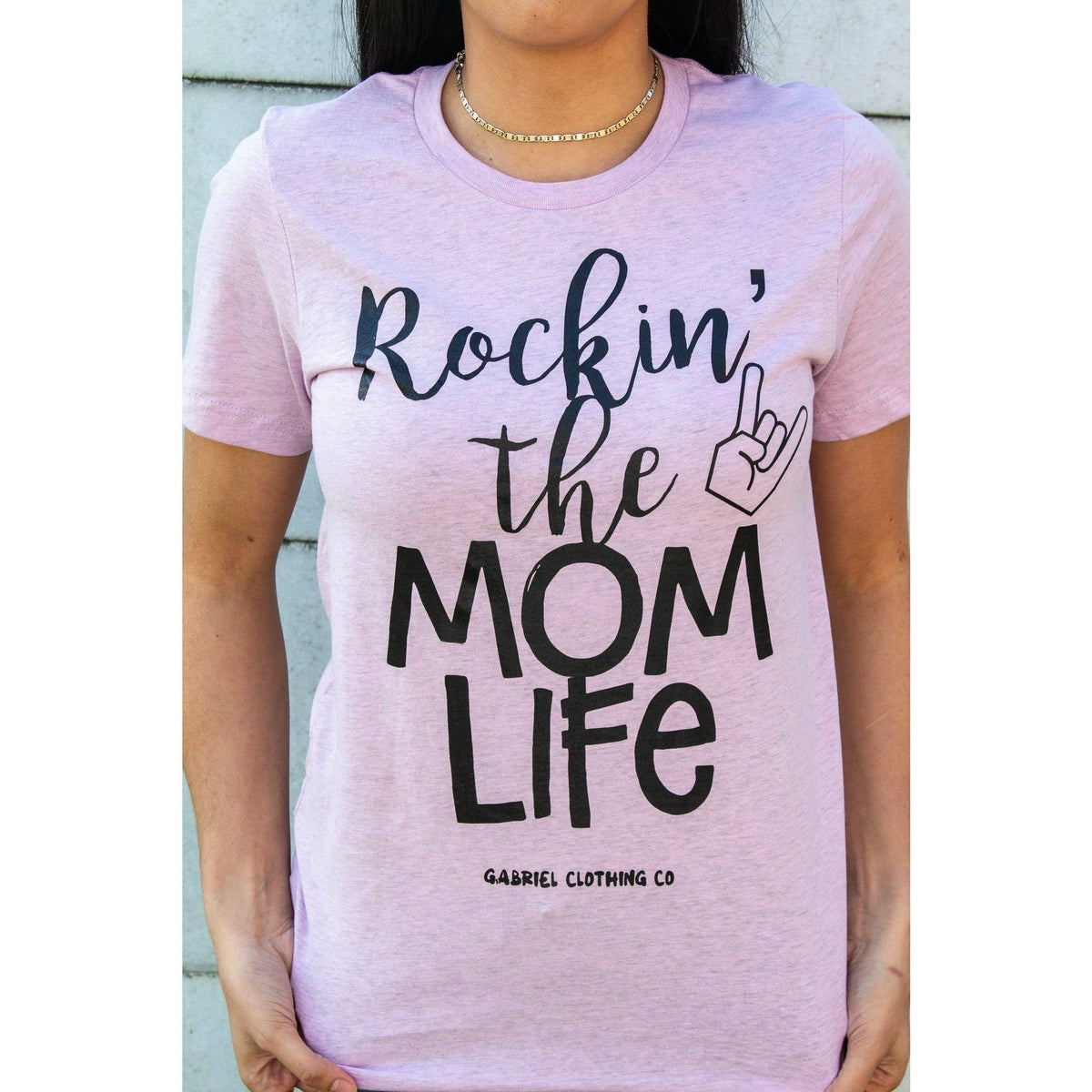 Rockin&#39; the mom life tee