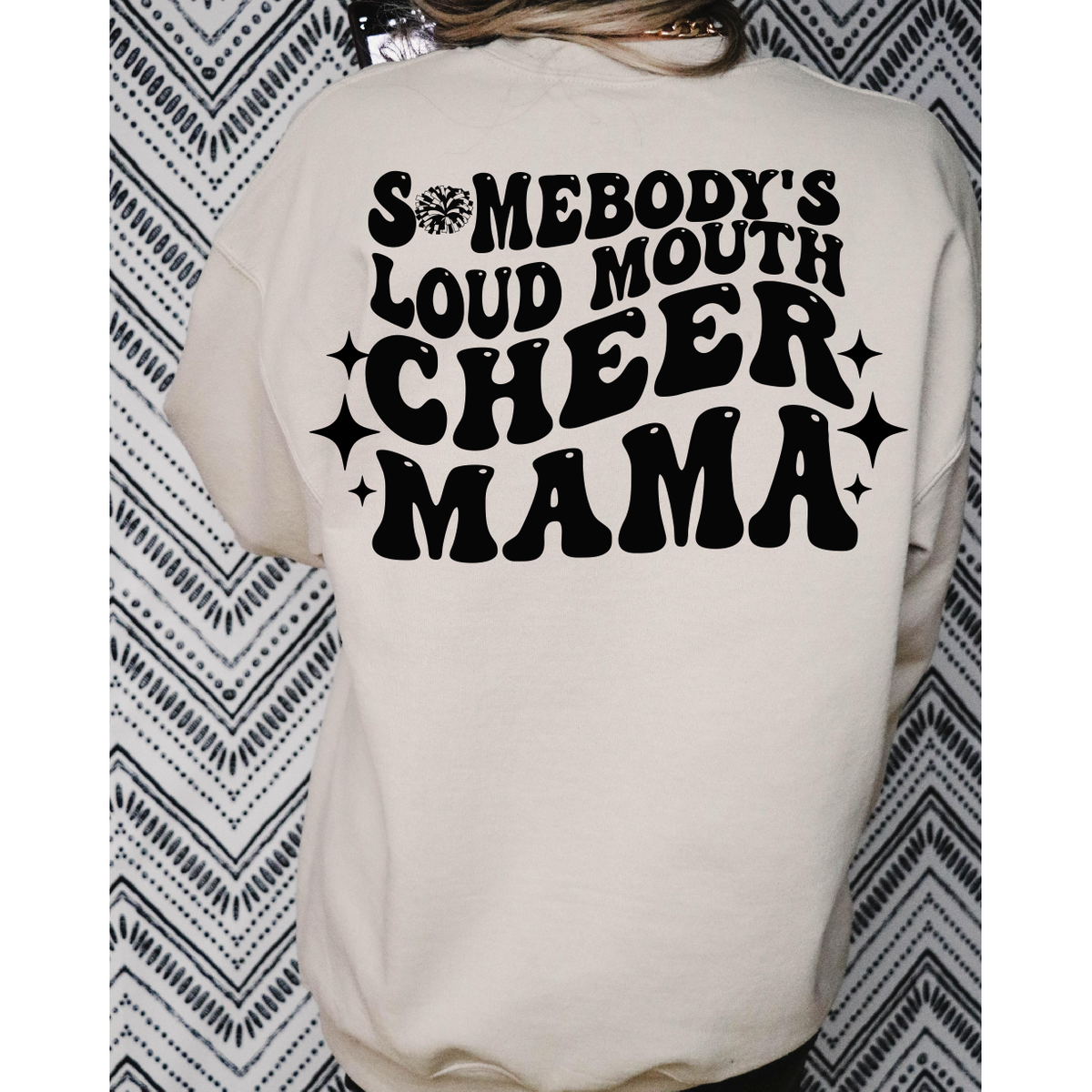 Somebody&#39;s Loud Cheer Mama Tee or Sweatshirt