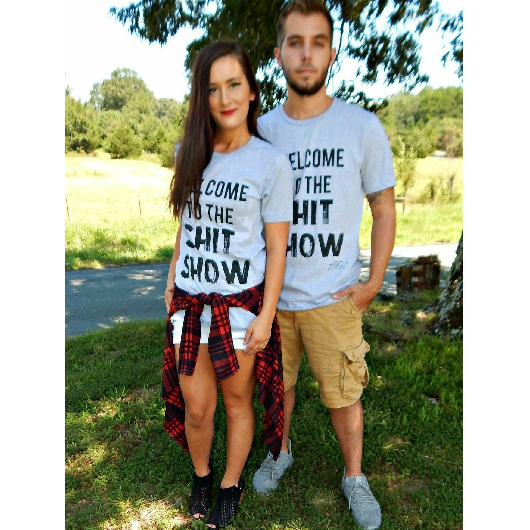 Welcome to the Shitshow T-Shirt  New Orleans Graphic Fashion Tees and Gifts