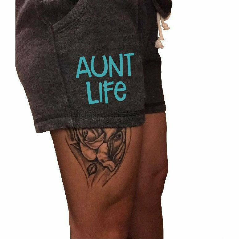 Aunt Life Shorts - Gabriel Clothing Company