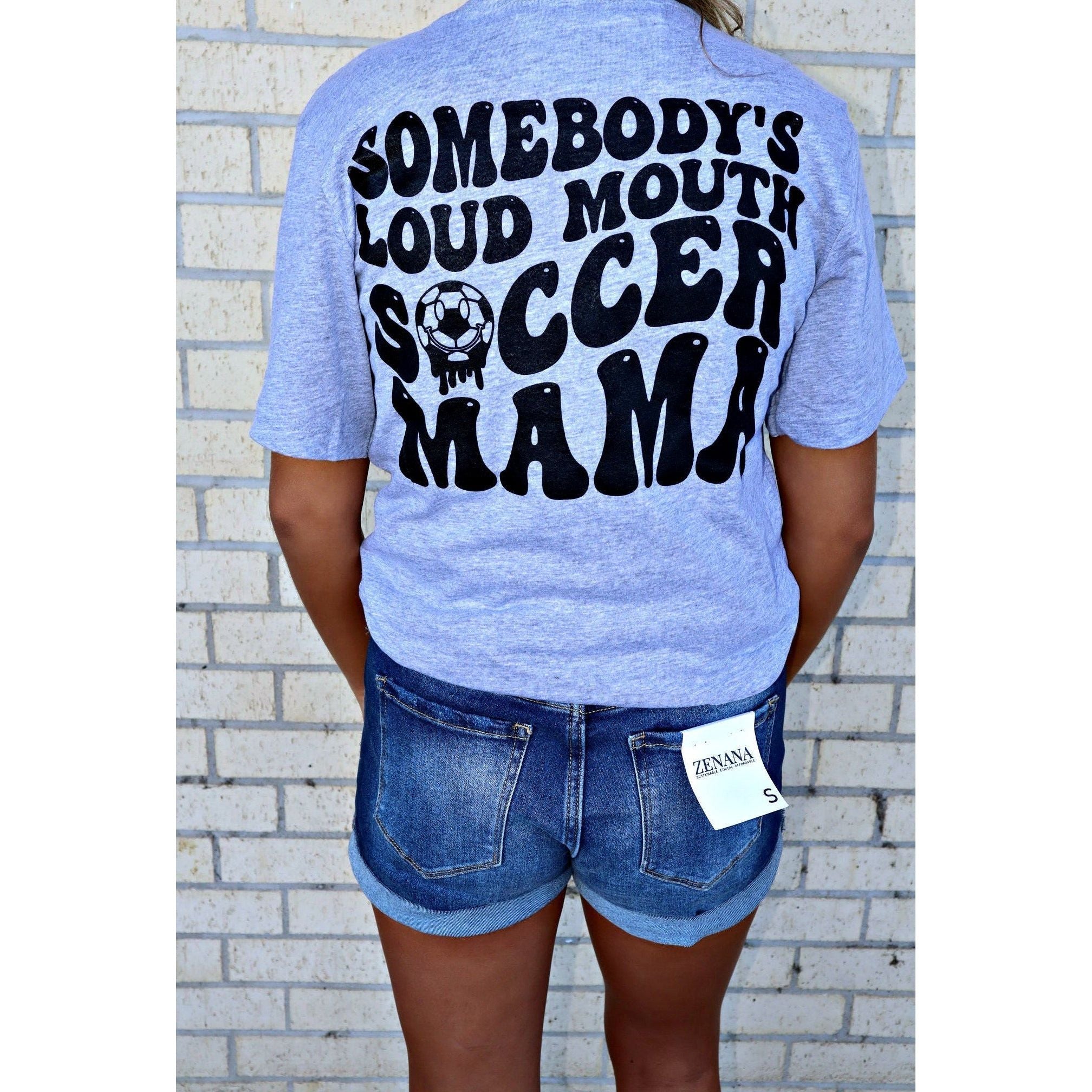 Somebody's Loud Mouth Soccer Mom 20 oz Tumbler