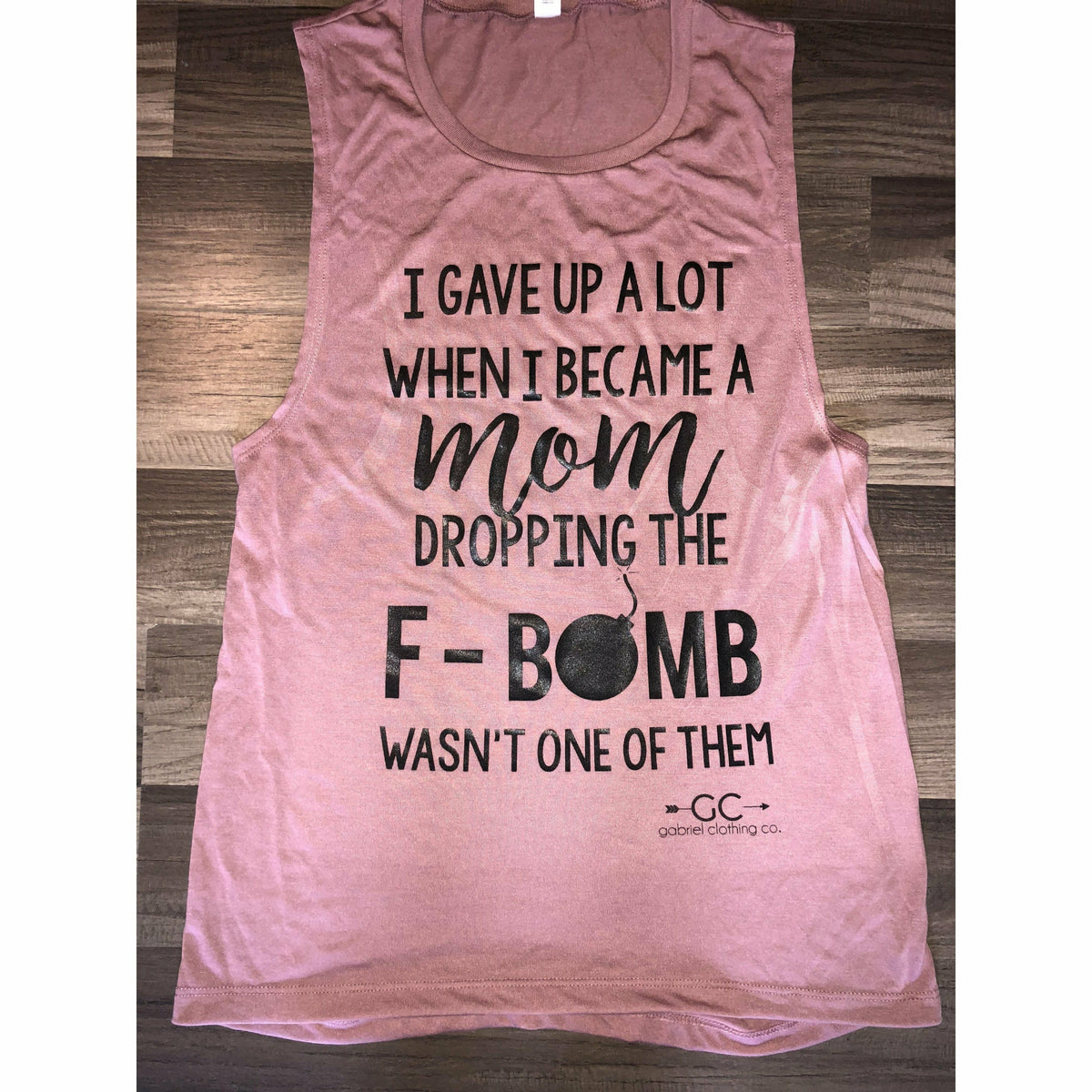 F BOMB Mom Tank - Gabriel Clothing Company
